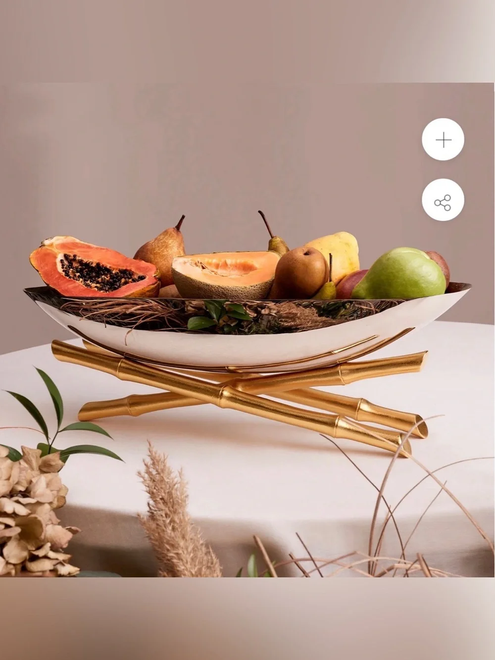 L’OBJET Bambou Serving Boat - Large